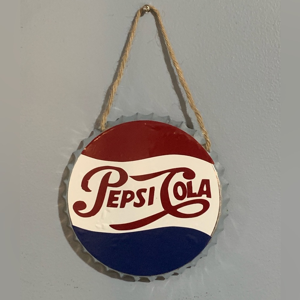 Pepsi Bottle Cap Wall Hanging